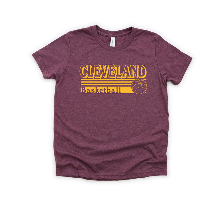 CLE Basketball Tee - Mistakes on the Lake