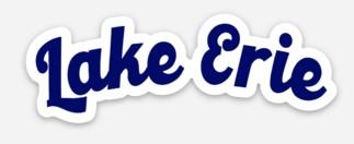 Lake Erie Sticker - Mistakes on the Lake