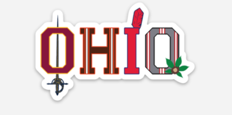 Ohio Sports Sticker - Mistakes on the Lake