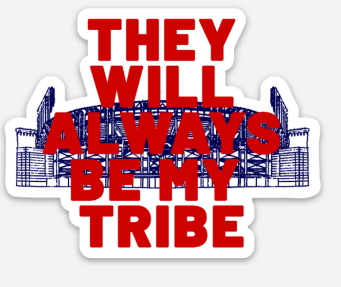 They will ALWAYS be my TRIBE Sticker - Mistakes on the Lake