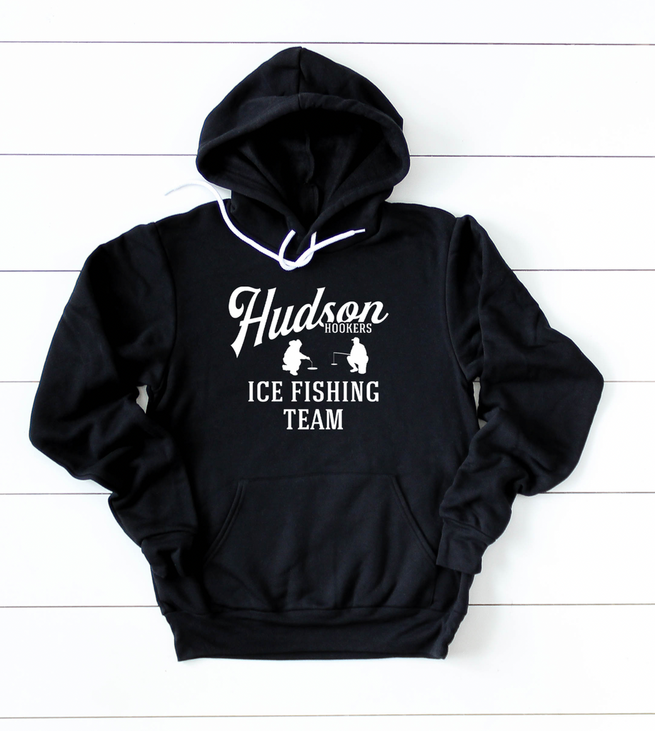 Hudson Hookers Ice Fishing Team Hoodie