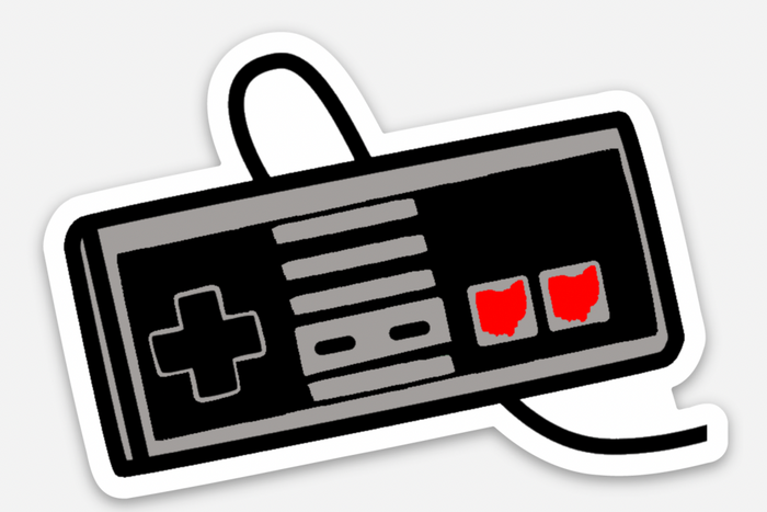 Nintendo Inspired Ohio Sticker - Mistakes on the Lake