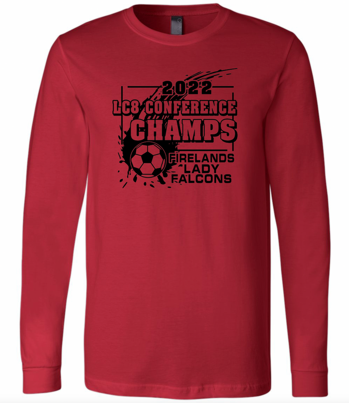 FIRELANDS LADY FALCONS - LC8 SOCCER - LONG SLEEVE TEE - Mistakes on the Lake