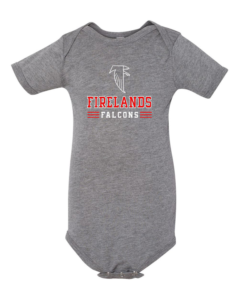 Baby - Firelands Falcons - Onesie - Mistakes on the Lake