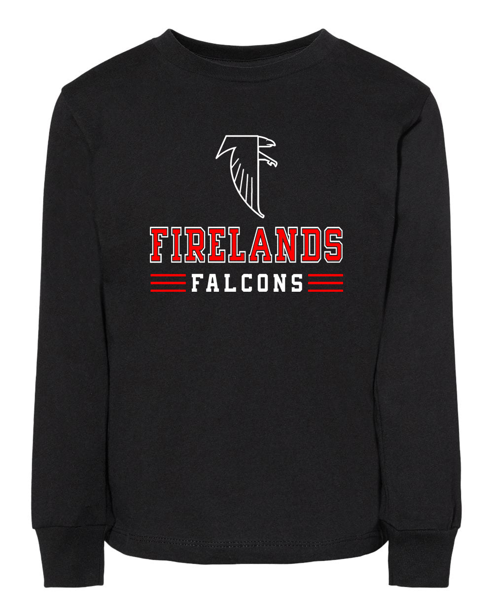 Toddler - Firelands Falcons - Tee Grey / 5T