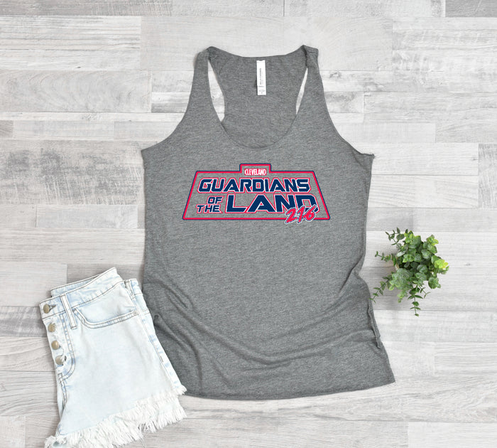Cleveland Guardians of the Land Ladies Tank - Mistakes on the Lake