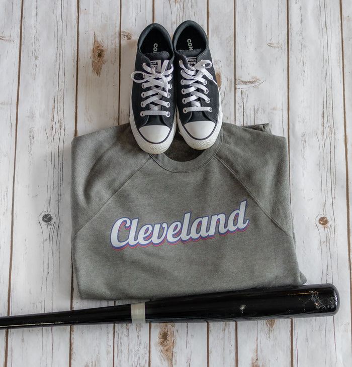 Vintage Cleveland Baseball Crewneck Sweatshirt - Mistakes on the Lake