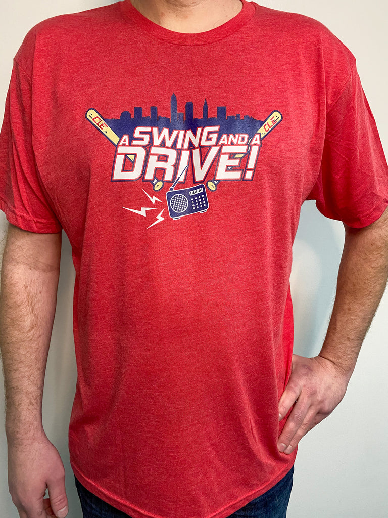 A Swing and a Drive Unisex Tee - Mistakes on the Lake