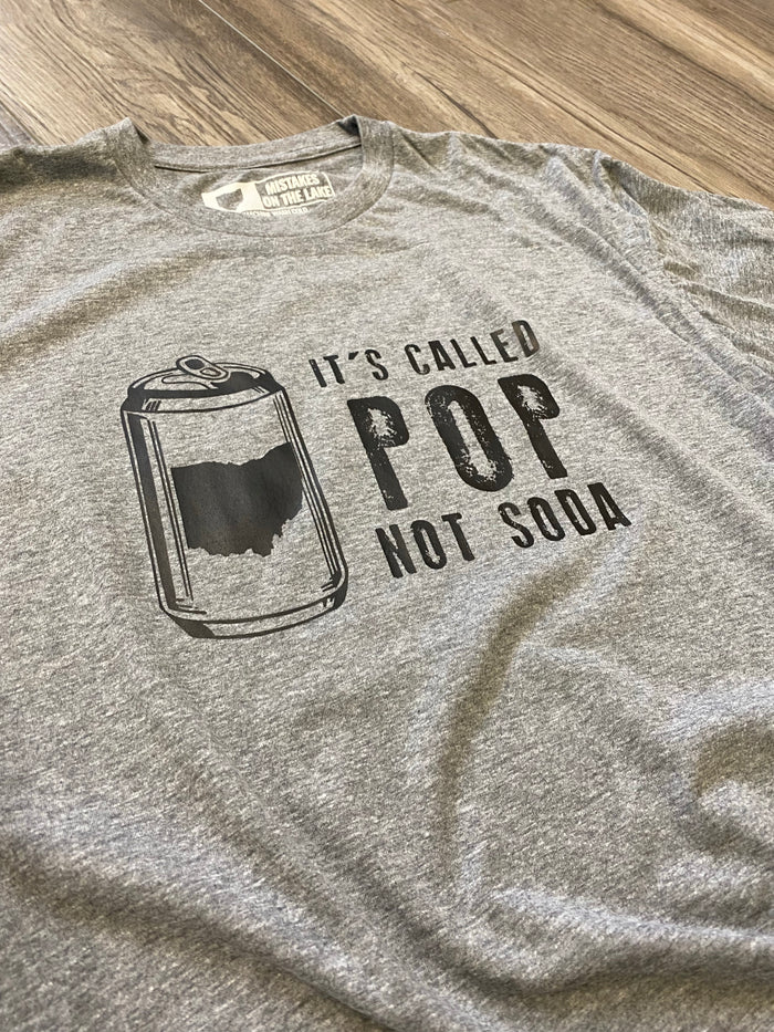 It's called POP not soda Unisex Tee - Mistakes on the Lake