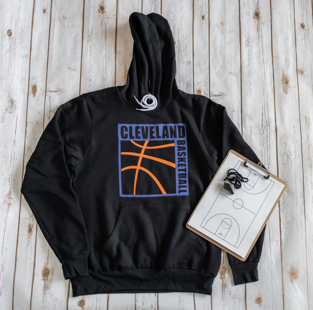 Retro Cleveland Basketball Hoodie - Mistakes on the Lake