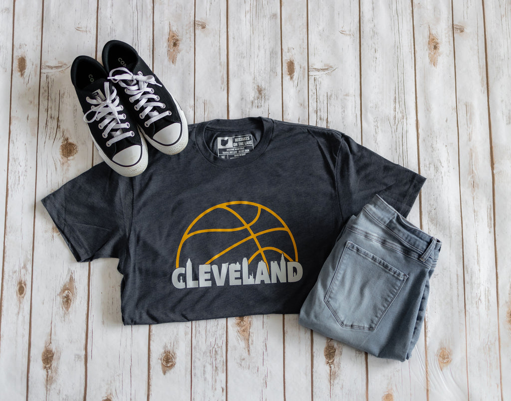 Cleveland Basketball Tee - Mistakes on the Lake
