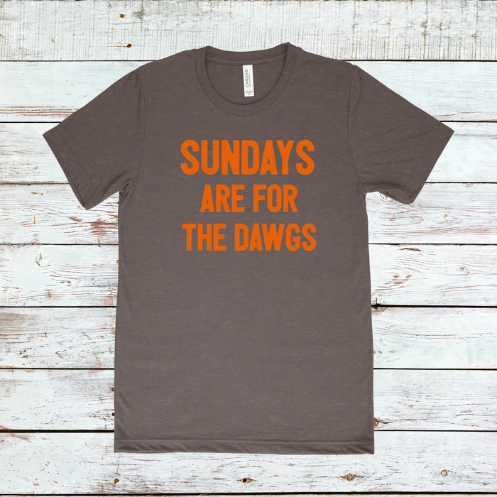 Sundays are for The Dawgs Tee - Mistakes on the Lake
